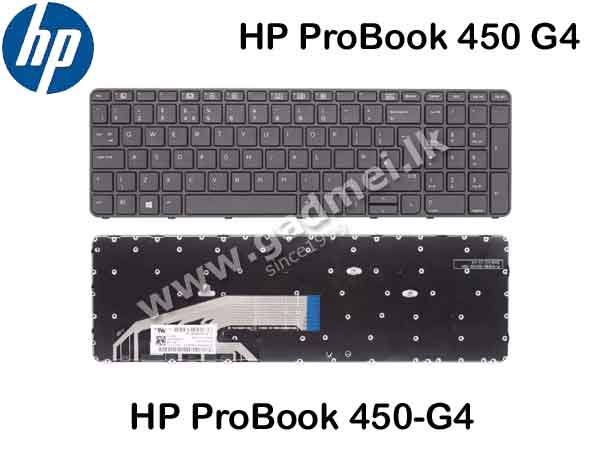 New US Keyboard Non-Backlit For HP ProBook 450 G4 455 G4 470 G4 450 G3 Laptops